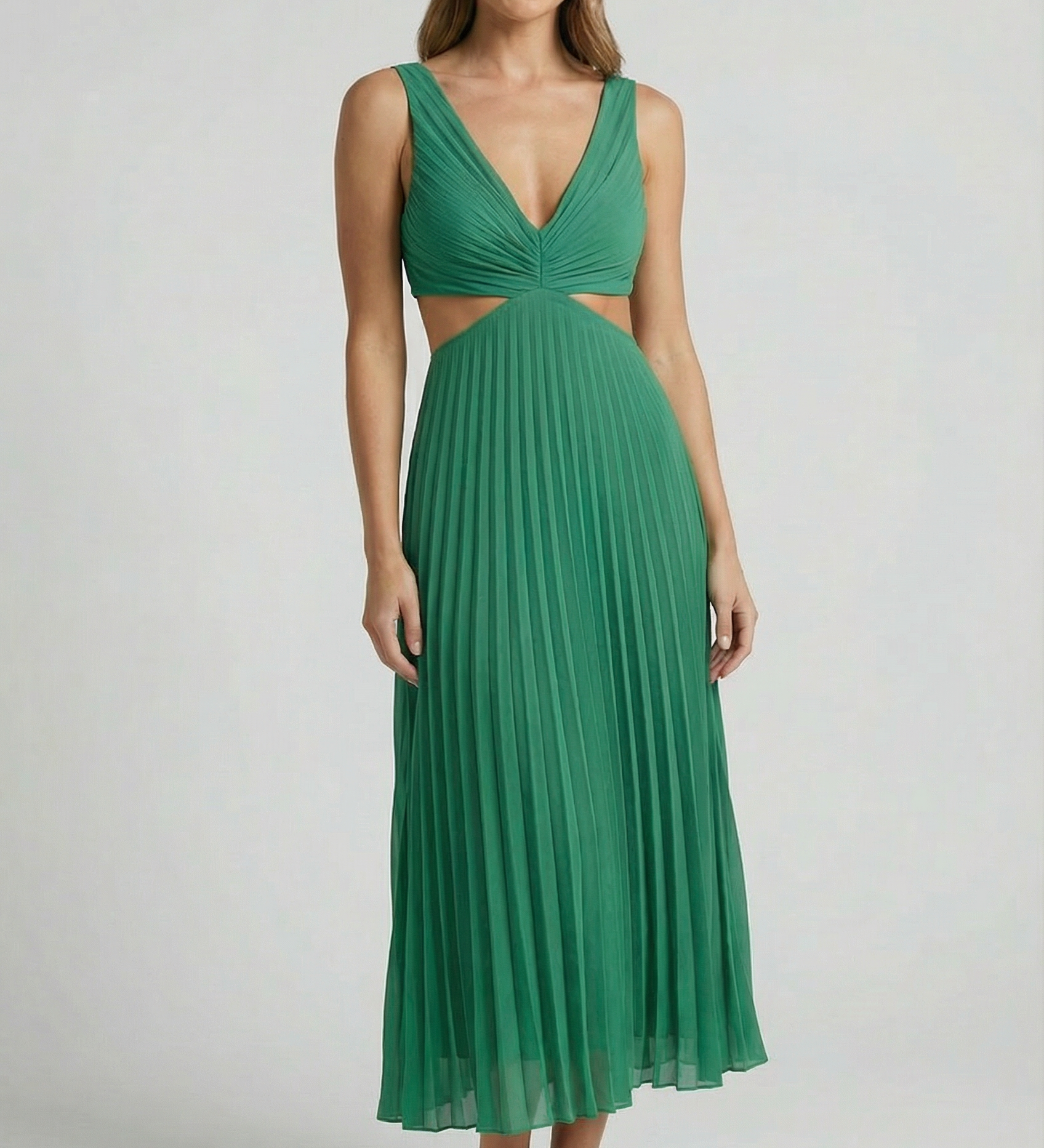 Karina | Elegantiški plisuoti maxi suknelė
