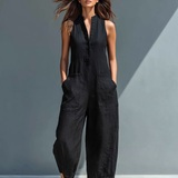 Gabriela | Minimalistinis be rankovių jumpsuit