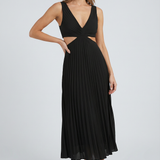 Karina | Elegantiškos plisuotos maxi suknelės