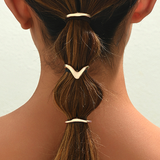3 dalių minimalistinė plaukų aksesuarų rinkinys