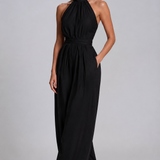 Miriam | Boho jumpsuit su atviru nugarą