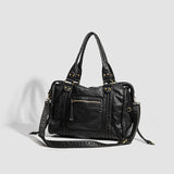 Kietas lygus crossbody krepšys