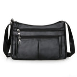 Lygus crossbody krepšys su keliais kišenėmis