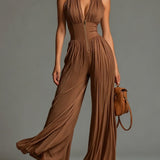 Leontína | Elegantiškas plisuotas jumpsuit