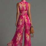 Leontína | Elegantiškas plisuotas jumpsuit