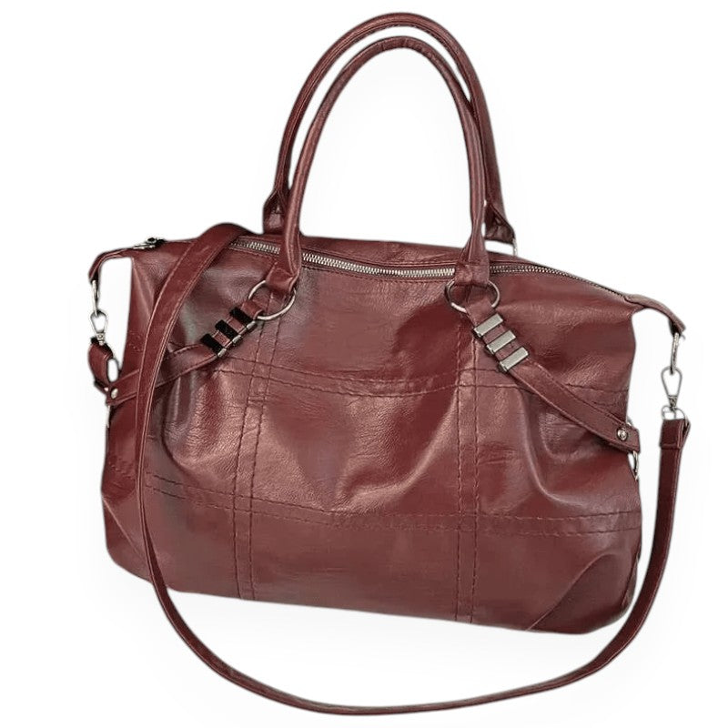 Vintage lygus tote krepšys