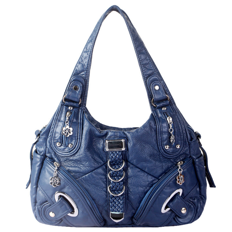 Klasikinė lygi crossbody rankinė