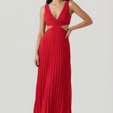 Karina | Elegantiškos plisuotos maxi suknelės